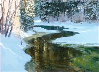 Indications of Spring by Len Chmiel - Auction record, sale price, and art valuation. Compare with similar artists and explore comparable artworks.